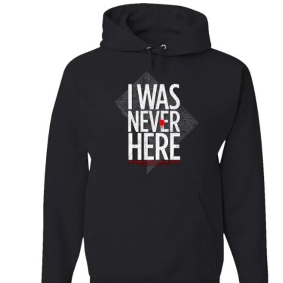 Fruit of the Loom Other - International Spy Museum Medium Black Hoodie Sweatshirt